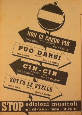 Non ci credo più ( ritmo moderato ) - Può …