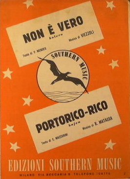 Non è vero ( bolero ) - Portorico-rico ( bajon …