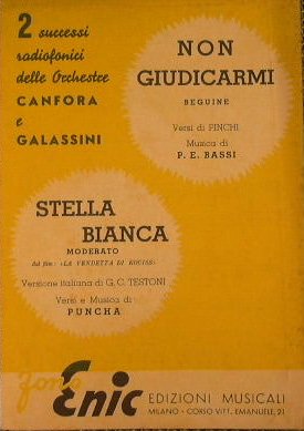 Non giudicarmi ( beguine ) - Stella bianca ( moderato …