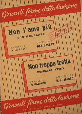 Non l'amo più ( fox moderato ) - Non troppa …