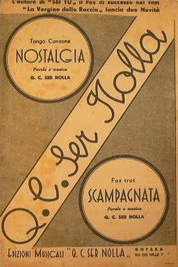 Nostalgia ( tango canzone ) - Scampagnata ( fox trot …