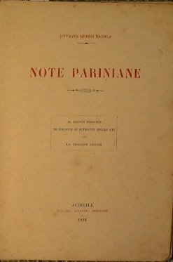 Note Pariniane