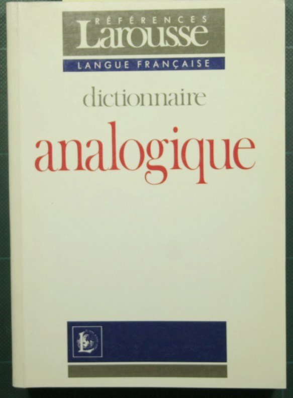 Nouveau dictionnaire analogique