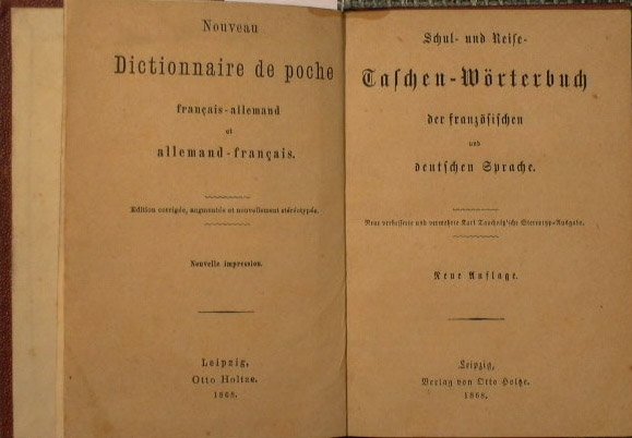 Nouveau dictionnaire de poche