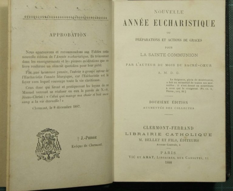 Nouvelle année eucharistique ou Préparations et actions de graces pour … | Immagine Gallery 3