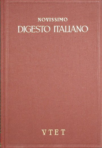 Novissimo Digesto Italiano