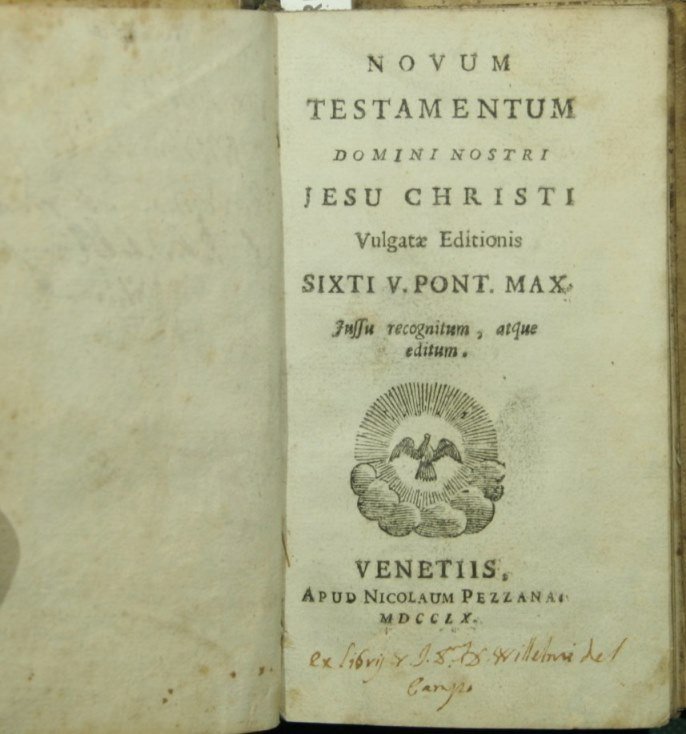 Novum Testamentum Domini Nostri Jesu Christi
