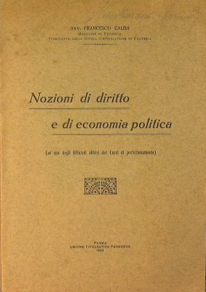 Nozioni di diritto e di economia politica