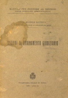 Nozioni di ordinamento giudiziario