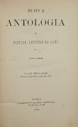 Nuova antologia. Vol. XXVIII | Immagine Gallery 3
