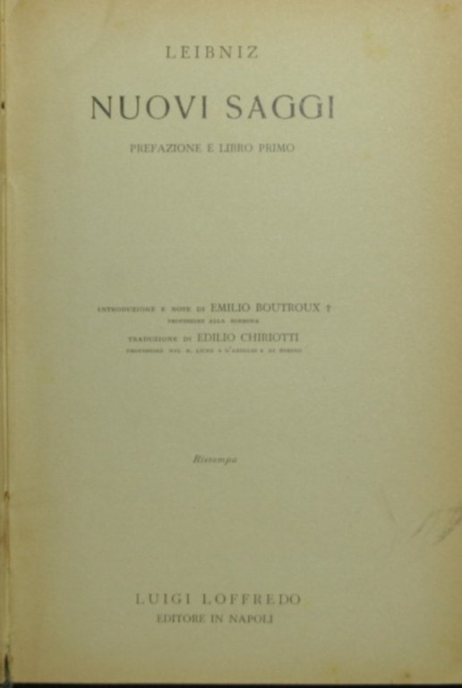 Nuovi saggi | Immagine Gallery 2