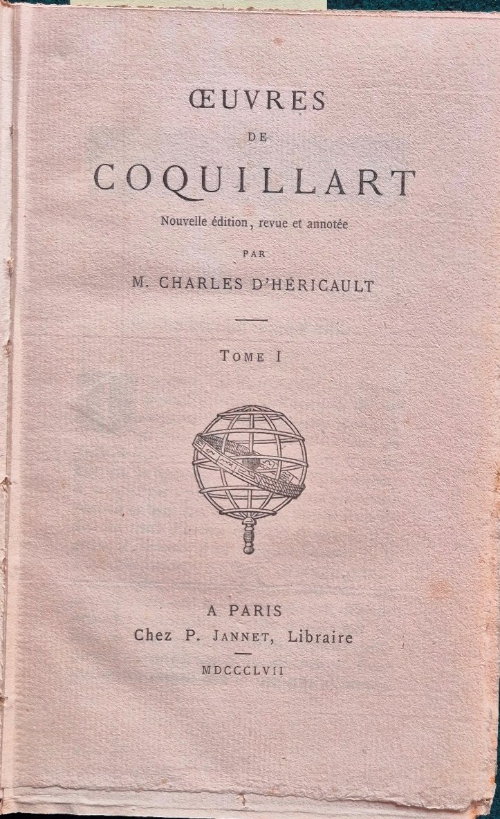 Oeuvres de Coquillart | Immagine principale