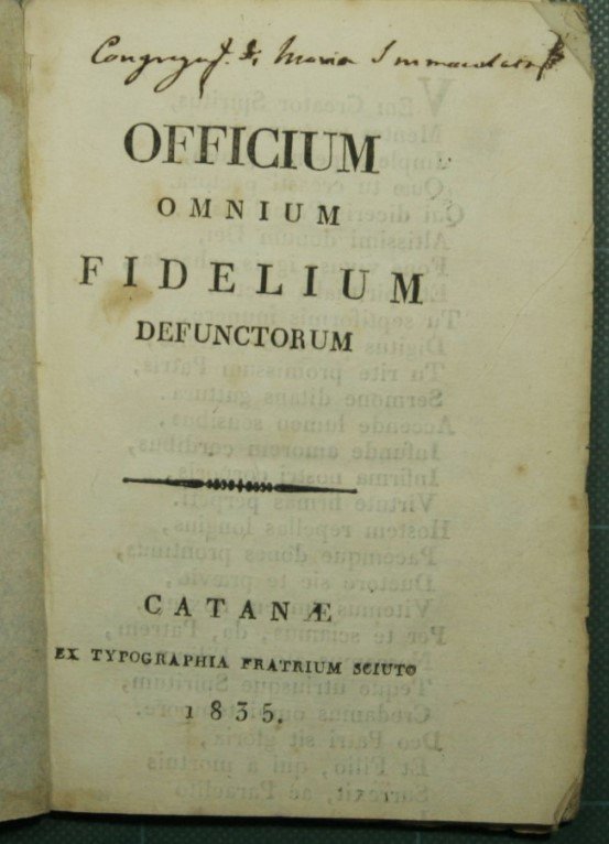 Officium omnium fidelium defunctorum