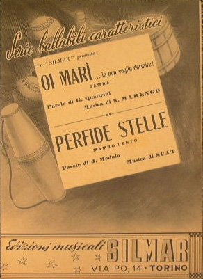 Oi Marì io non voglio dormire ( samba ) - …