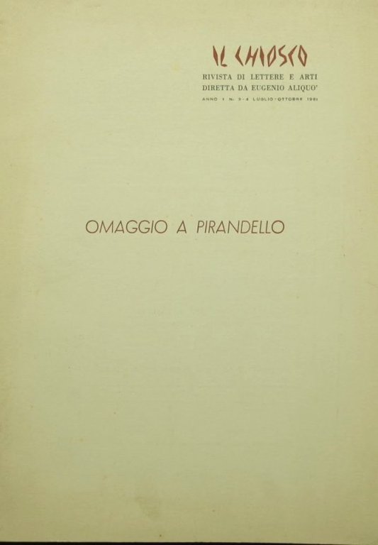 Omaggio a Pirandello