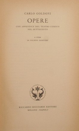 Opere con appendice del teatro comico nel Settecento