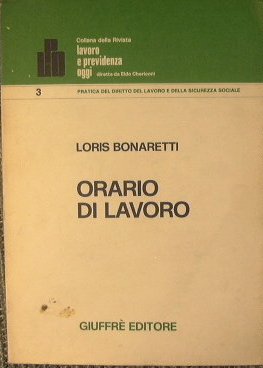 Orario di lavoro.