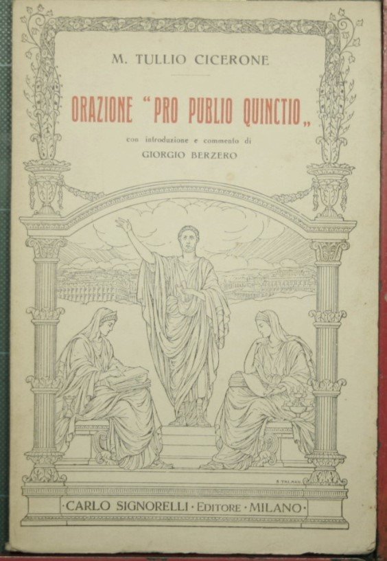 Orazione 'Pro Publio Quinctio'