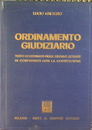 Ordinamento giudiziario