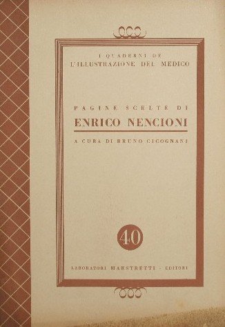 Pagine scelte di Enrico Nencioni | Immagine principale