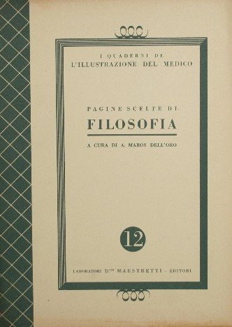Pagine scelte di filosofia | Immagine principale