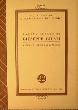 Pagine scelte di Giuseppe Giusti