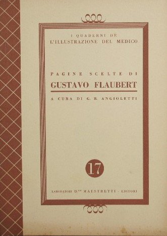 Pagine scelte di Gustavo Flaubert