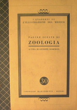 Pagine scelte di zoologia
