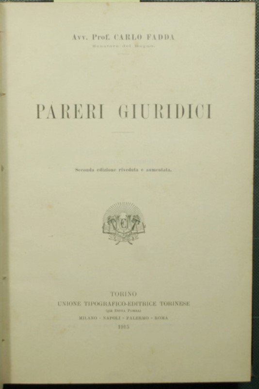 Pareri giuridici