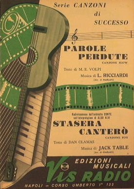 Parole perdute ( canzone slow ) - Stasera canterò ( …