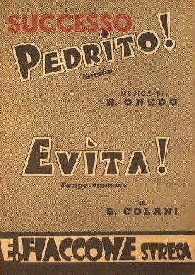 Pedrito ( samba ) - Evita ( tango canzone )