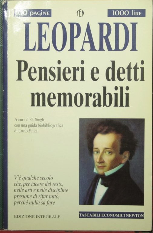 Pensieri e detti memorabili