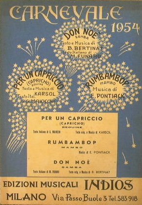 Per un capriccio ( capricho ) ( beguine ) - …