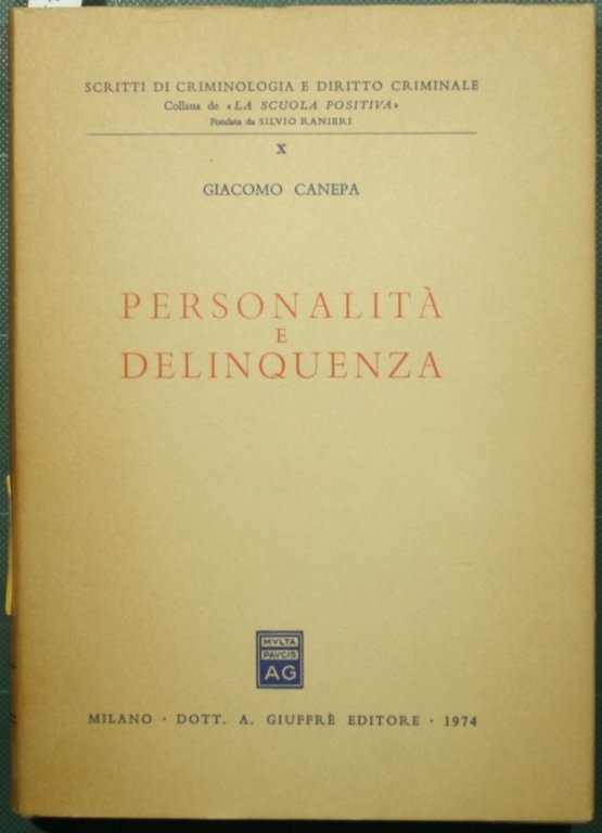 Personalità e delinquenza