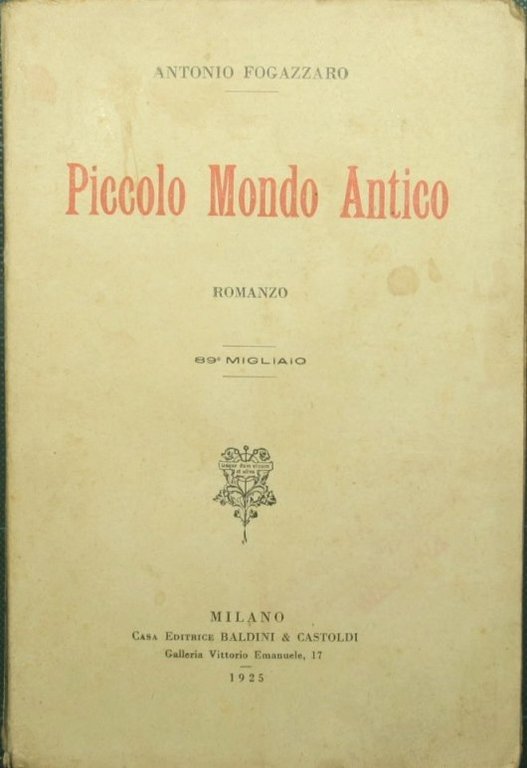 Piccolo mondo antico