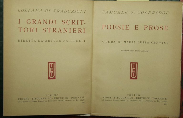 Poesie e prose