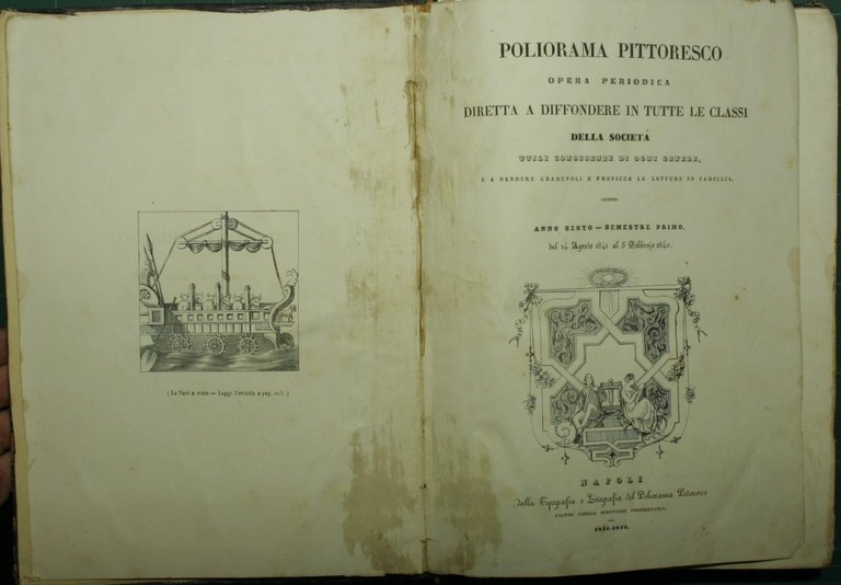 Poliorama pittoresco. Anno VI