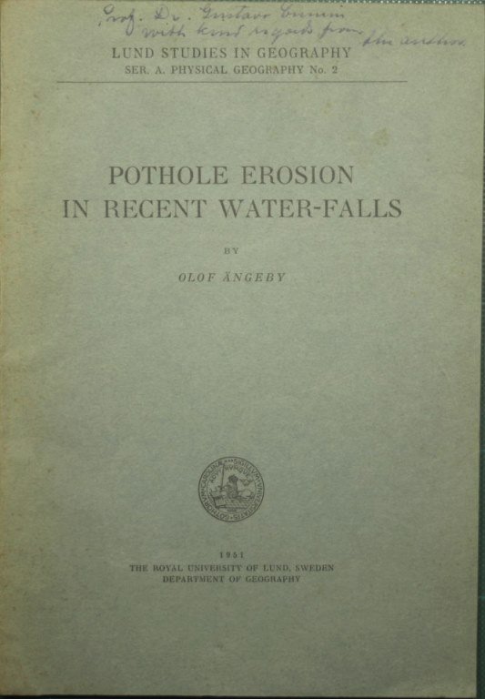 Pothole erosion in recent water-falls | Immagine Gallery 2