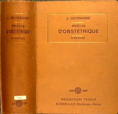Précis d'Obstétrique