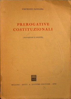 Prerogative Costituzionali