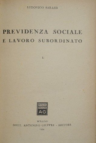 Previdenza sociale e lavoro subordinato