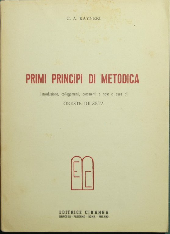 Primi principi di metodica