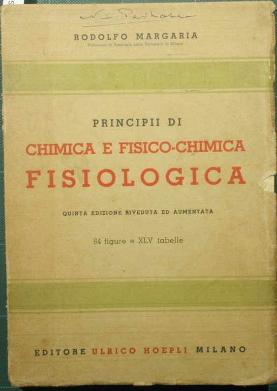 Principii di chimica e fisico-chimica fisiologica