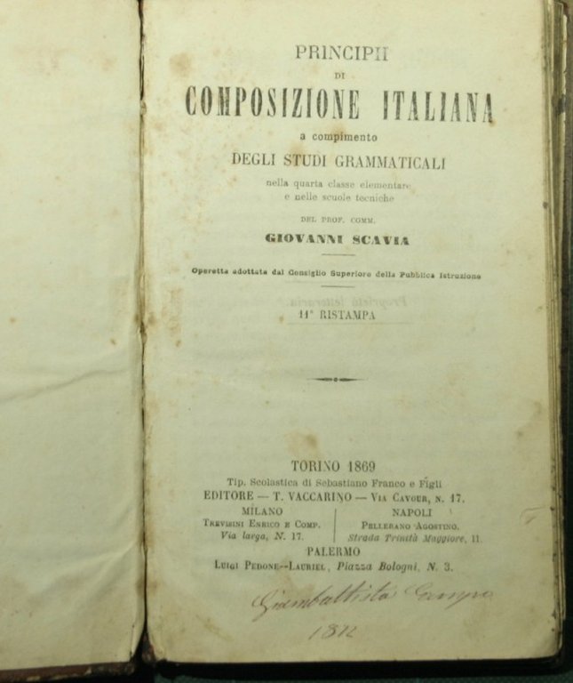 Principii di composizione italiana