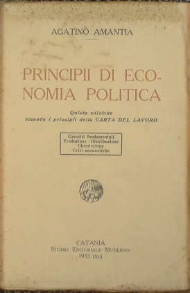 Principii di economia politica