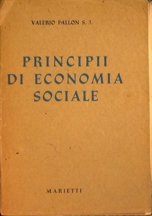 Principii di economia sociale