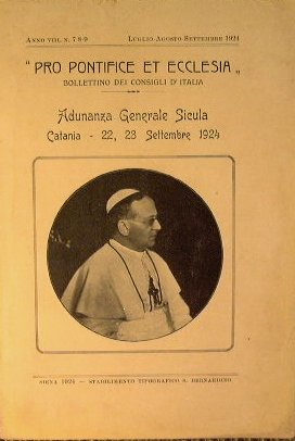 Pro Pontefice et Ecclesia - Bollettino dei consigli d'Italia