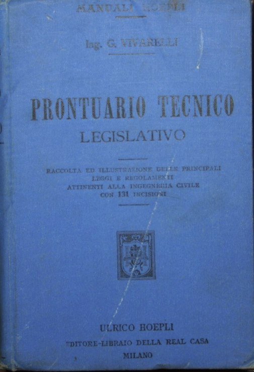 Prontuario tecnico legislativo