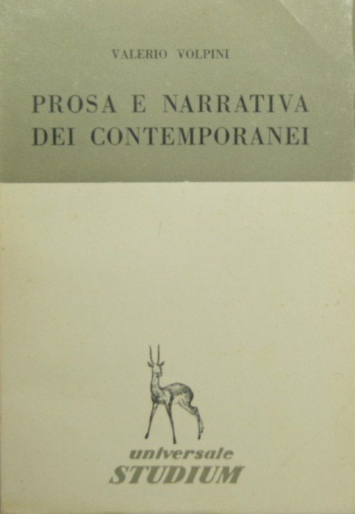 Prosa e narrativa dei contemporanei