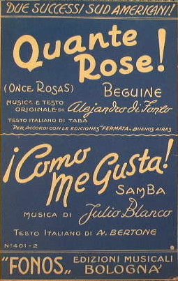 Quante Rose ( beguine ) - Como me gusta ( …